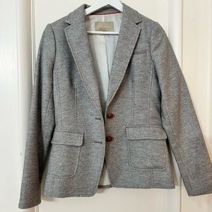 Banana Republic Lined wool blazer Gray size 4